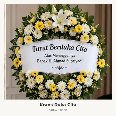 Krans Bunga Duka Banjarmasin Selatan